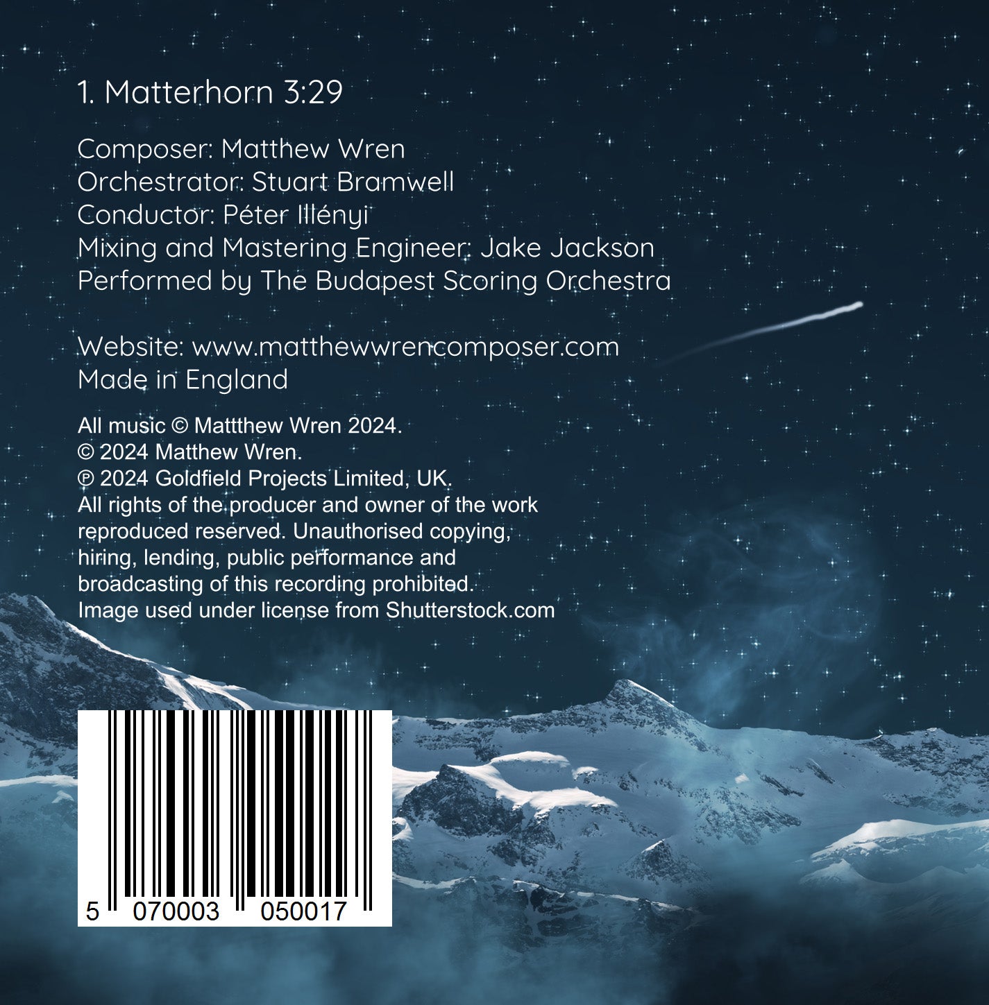 Matterhorn (MP3 Download)